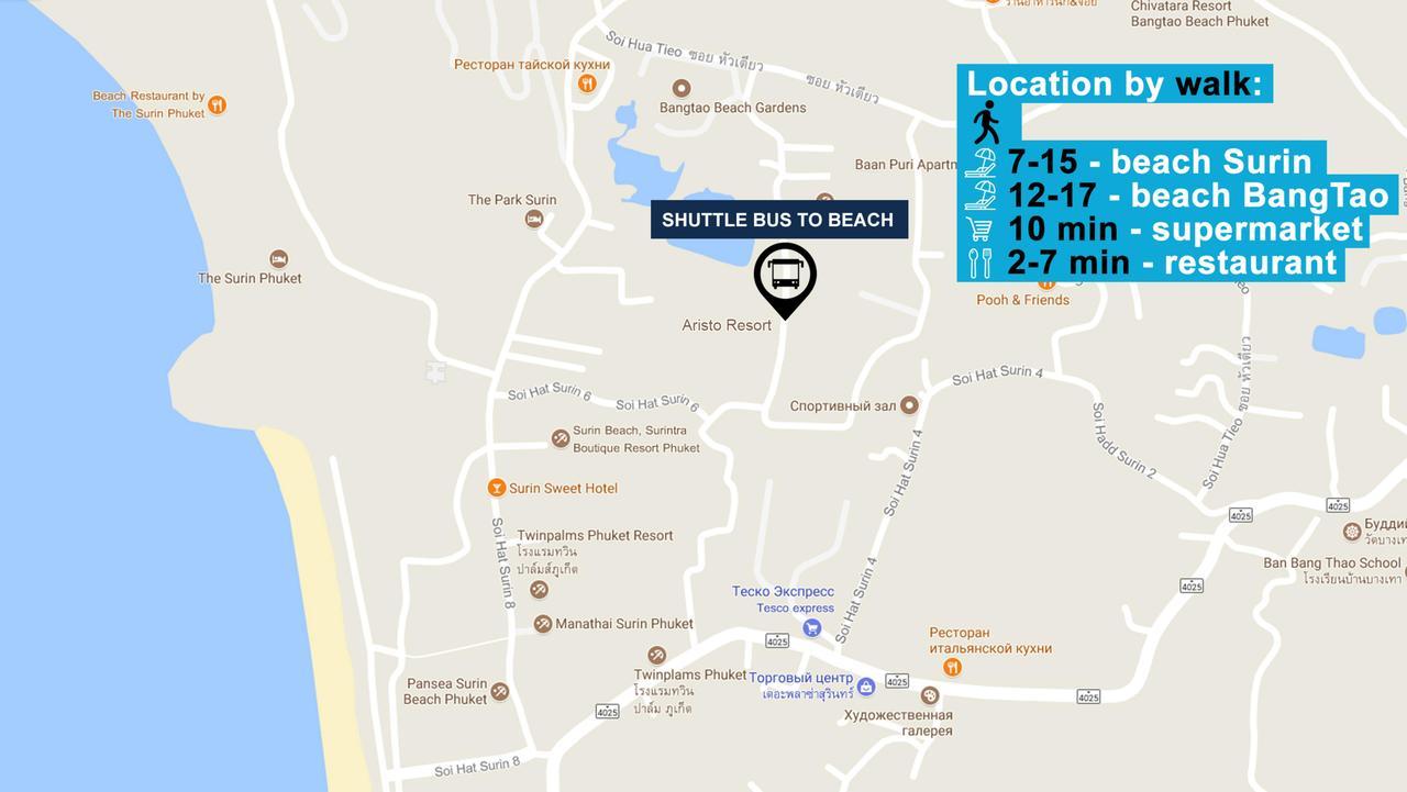 Appartamento The Aristo By Holy Cow, 2-Br Loft, 90 M2, Pool View Surin Beach  Esterno foto